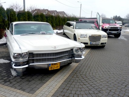 Przed hotelem można było zobaczyć eleganckie limuzyny, fot. Ewa Pankowska