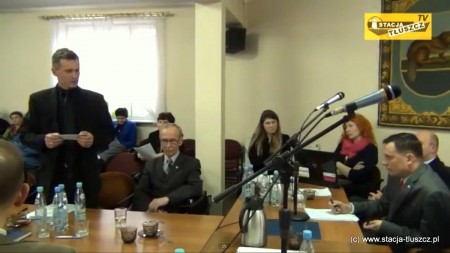 XXI Sesja Rady Miejskiej w Tłuszczu