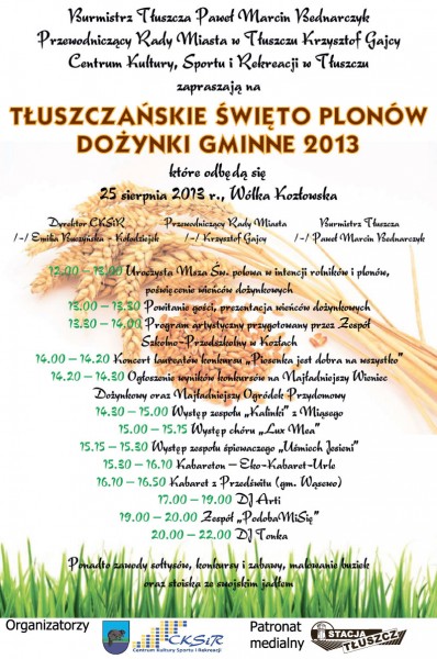 Dożynki 2013
