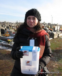 Inicjatorka kwesty Anna Aleksandra Puławska