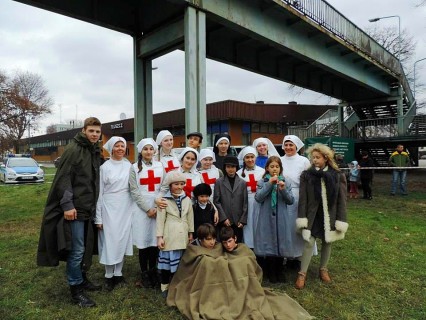 Harcerze na rekonstrukcji historycznej