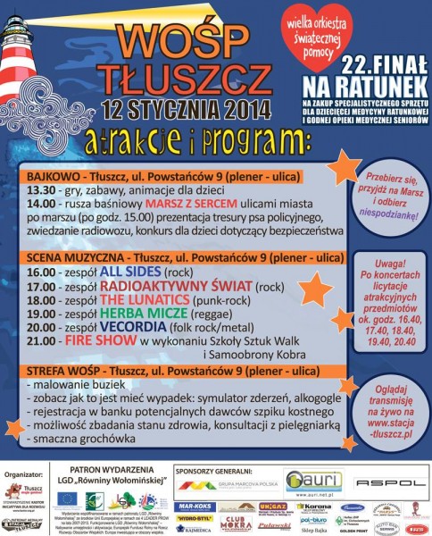 Program WOŚP 2014 