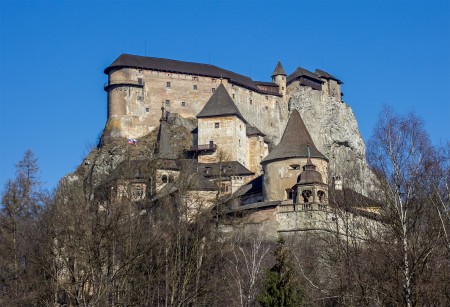 Zamek w Oravie