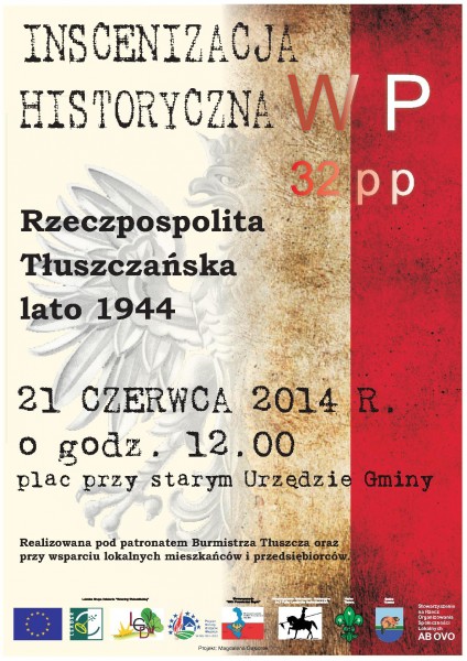 Plakat Tłuszcz 1944 z autorem